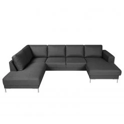 Fredriks Wohnlandschaft Summer Webstoff - Webstoff Mavie: Anthrazit - Longchair davorstehend rechts / Ottomane links 24 Fredriks Wohnlandschaft Summer Webstoff - Webstoff Mavie: Anthrazit - Longchair davorstehend rechts / Ottomane links -Wohnzimmermöbel boutique en ligne 1000279783 210730 10324200539 DETAILS P000000001000279783