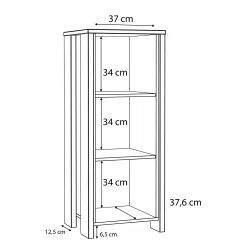 Regal Clifford - 47 x 115 cm 13 Regal Clifford - 47 x 115 cm -Wohnzimmermöbel boutique en ligne 1000280661 210813 08153800047 SKETCH DETAILS P000000001000280661 sketch