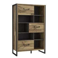 Red Living Regal Voru II - Eiche Stirling Dekor / Anthrazit