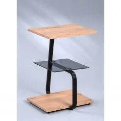 Loftscape Beistelltisch Argy - Braun / Schwarz -Wohnzimmermöbel boutique en ligne 1000280711 210720 06390800004 MOOD DETAILS P000000001000280711 mood