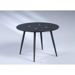 Red Living Couchtisch Medo I - Glas / Metall - Marmor Schwarz Dekor / Schwarz -Wohnzimmermöbel boutique en ligne 1000280719 210720 06395200010 MOOD DETAILS P000000001000280719 mood