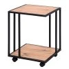 Red Living Beistelltisch Parap - Braun / Schwarz