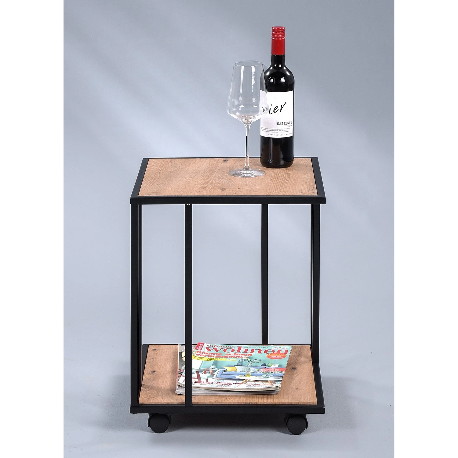 Red Living Beistelltisch Parap - Braun / Schwarz 4 Red Living Beistelltisch Parap - Braun / Schwarz – Bild 4