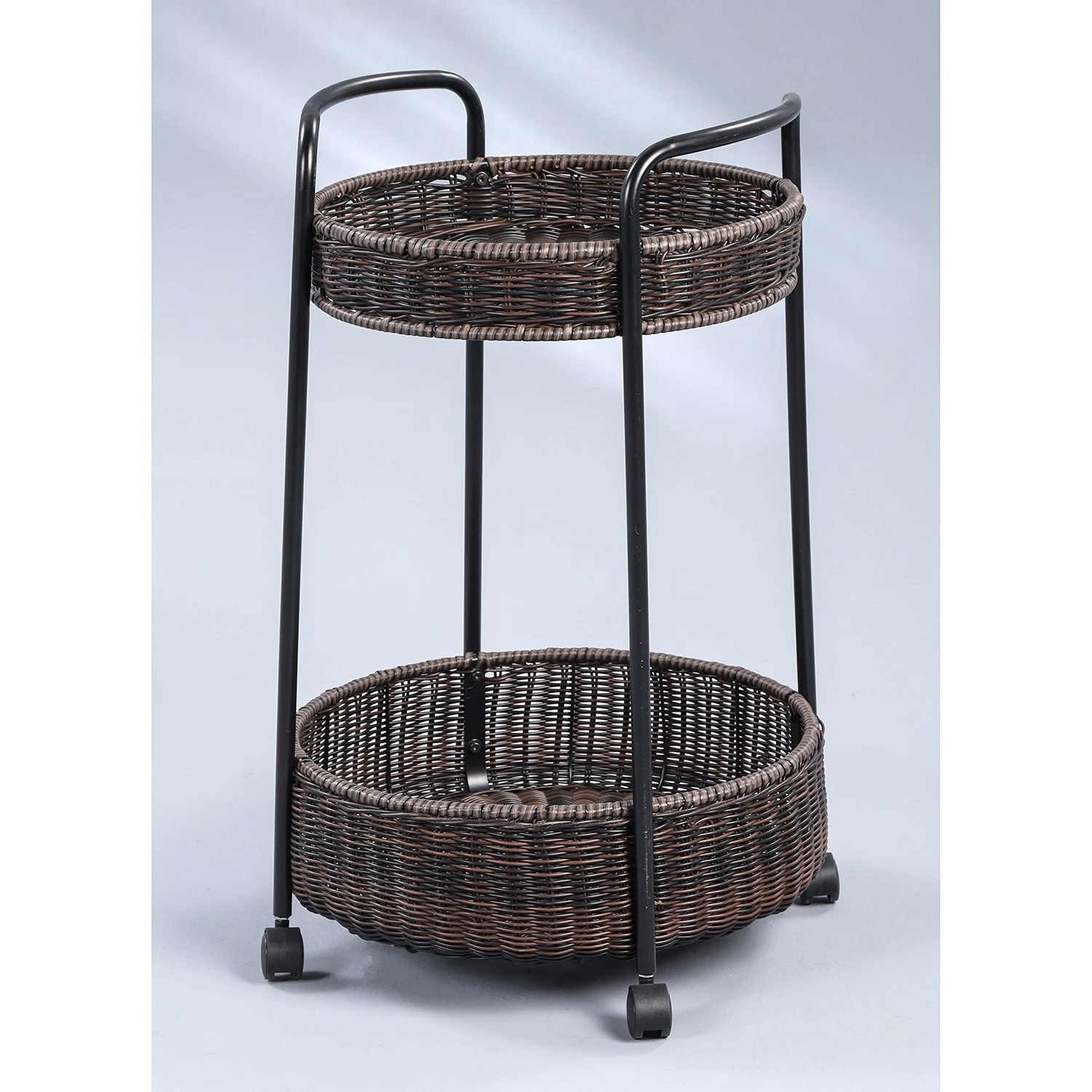 Loftscape Beistelltisch Kasaka - Dunkelbraun / Schwarz 3 Loftscape Beistelltisch Kasaka - Dunkelbraun / Schwarz – Bild 3