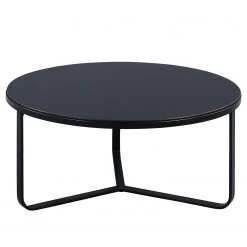 Loftscape Couchtisch Borghi - Glas / Metall - Schwarz