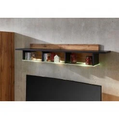 Loftscape Wohnwand Belloc II (5-teilig) - Inkl. Beleuchtung - Matt Schwarz / Eiche Dekor 25 Loftscape Wohnwand Belloc II (5-teilig) - Inkl. Beleuchtung - Matt Schwarz / Eiche Dekor -Wohnzimmermöbel boutique en ligne 1000281314 210720 14014200036 DETAILS P000000001000281314