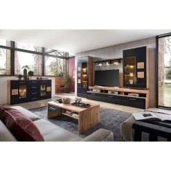 Loftscape Wohnwand Belloc II (5-teilig) - Inkl. Beleuchtung - Matt Schwarz / Eiche Dekor 15 Loftscape Wohnwand Belloc II (5-teilig) - Inkl. Beleuchtung - Matt Schwarz / Eiche Dekor -Wohnzimmermöbel boutique en ligne 1000281314 210727 12553600003 MOOD DETAILS P000000001000281314 mood