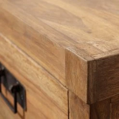 Wolf-Möbel Kommode Container III - Sheesham -Wohnzimmermöbel boutique en ligne 1000281783 220216 030 DETAILS P000000001000281783