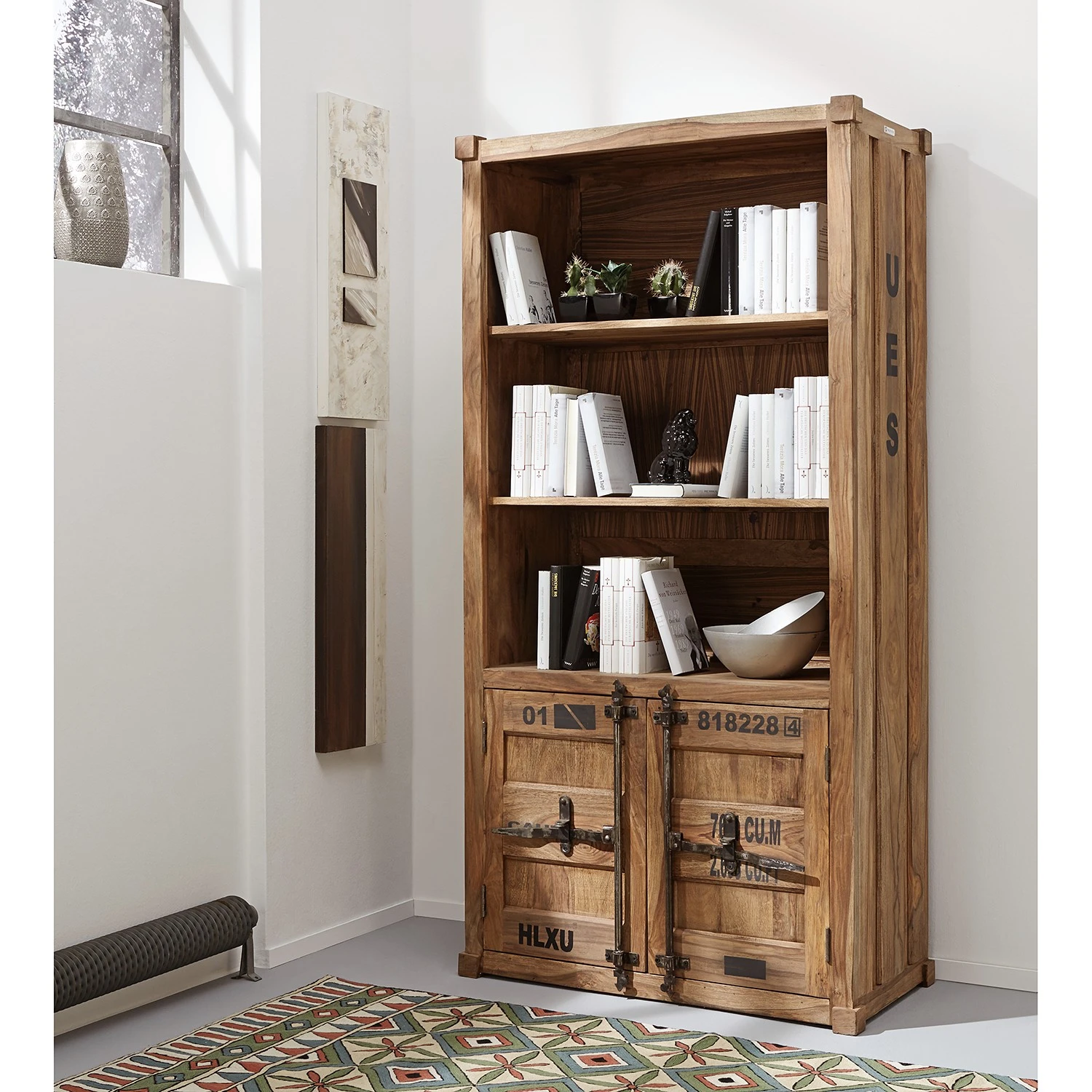 Wolf-Möbel Regal Container - Sheesham massiv 3 Wolf-Möbel Regal Container - Sheesham massiv – Bild 3