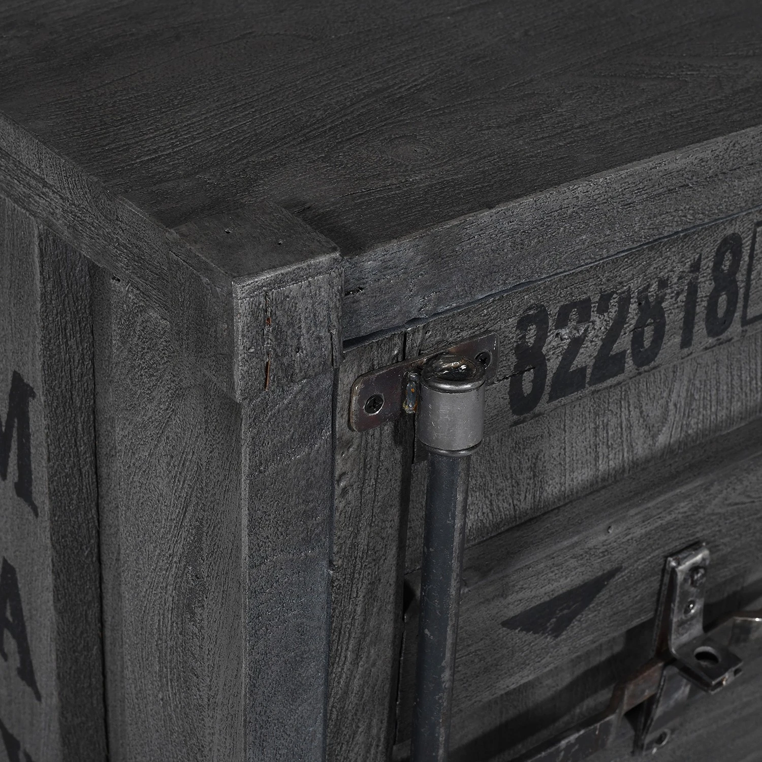 Wolf-Möbel Nachtkommode Container II - Akazie Grau 16 Wolf-Möbel Nachtkommode Container II - Akazie Grau – Bild 16