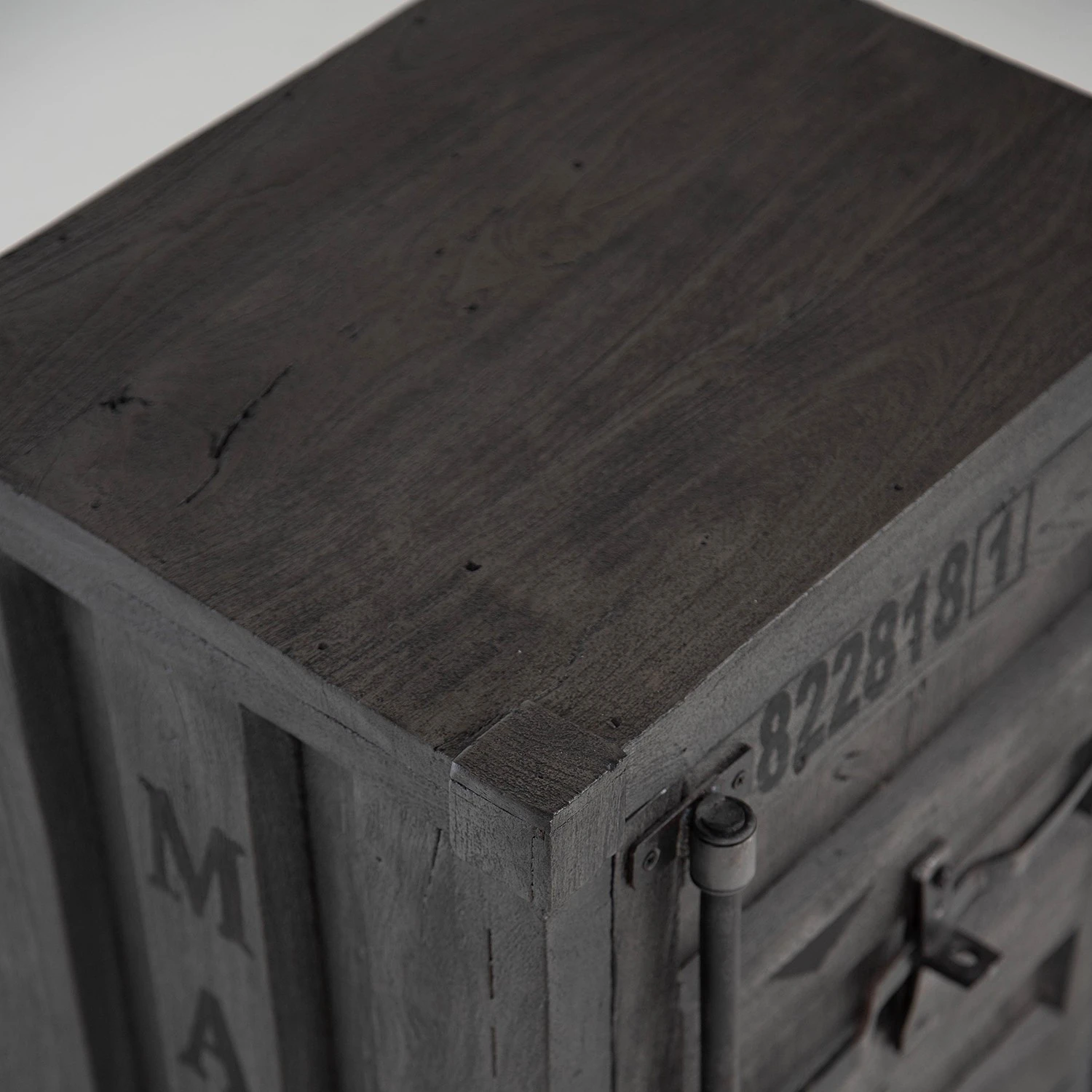 Wolf-Möbel Nachtkommode Container II - Akazie Grau 15 Wolf-Möbel Nachtkommode Container II - Akazie Grau – Bild 15