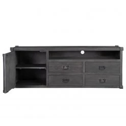 Wolf-Möbel TV-Lowboard Container II - Akazie Grau -Wohnzimmermöbel boutique en ligne 1000281791 220615 032 DETAILS P000000001000281791