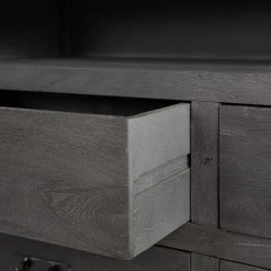 Wolf-Möbel TV-Lowboard Container II - Akazie Grau -Wohnzimmermöbel boutique en ligne 1000281791 220615 038 DETAILS P000000001000281791