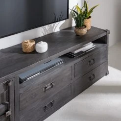 Wolf-Möbel TV-Lowboard Container II - Akazie Grau -Wohnzimmermöbel boutique en ligne 1000281791 220621 022 MOOD DETAILS P000000001000281791 mood