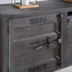 Wolf-Möbel TV-Lowboard Container II - Akazie Grau -Wohnzimmermöbel boutique en ligne 1000281791 220621 025 MOOD DETAILS P000000001000281791 mood