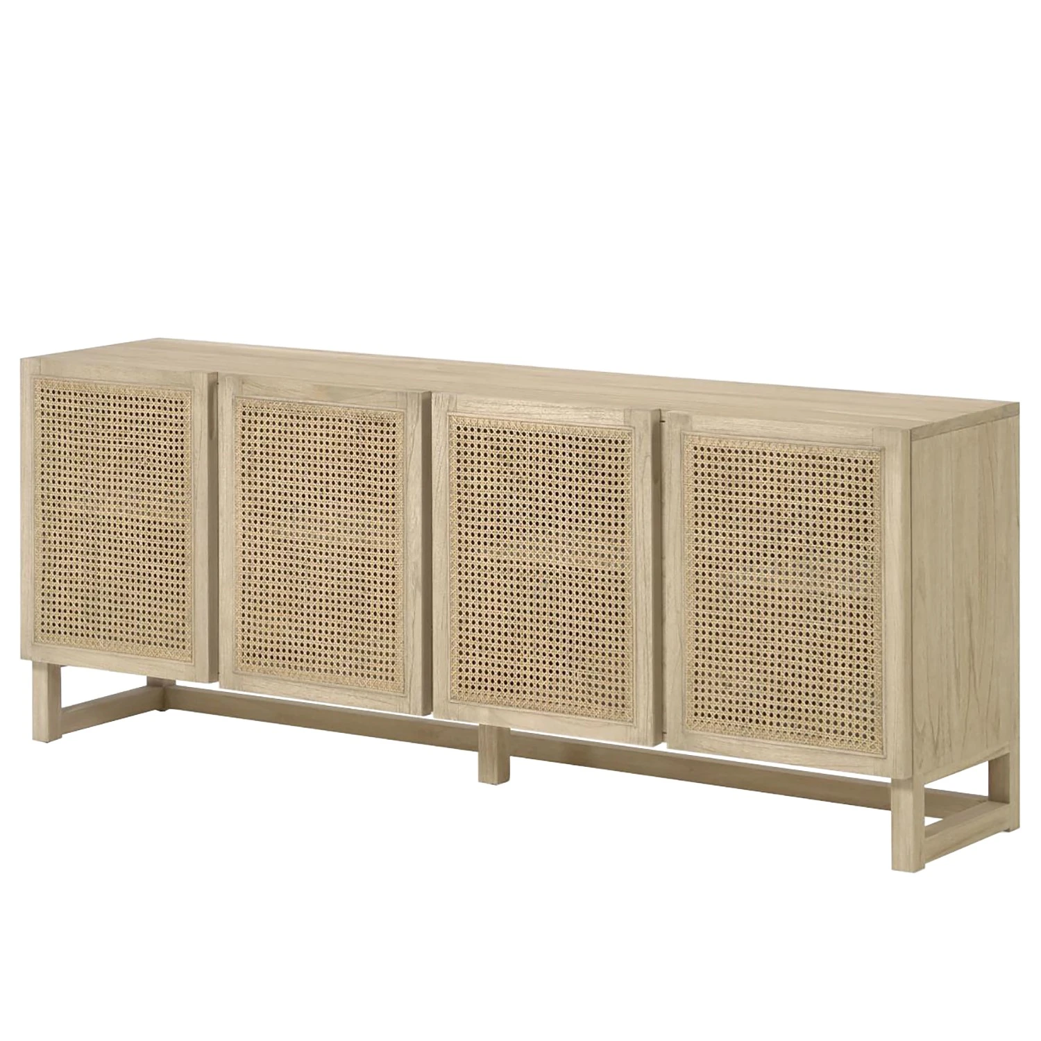 Loftscape Sideboard Risley - Mindi massiv / Rattan 1 Loftscape Sideboard Risley - Mindi massiv / Rattan