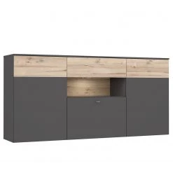 Loftscape Sideboard Corey - Inkl. Beleuchtung - Eiche Dekor / Grau 12 Loftscape Sideboard Corey - Inkl. Beleuchtung - Eiche Dekor / Grau -Wohnzimmermöbel boutique en ligne 1000282740 211109 14435000077 DETAILS P000000001000282740