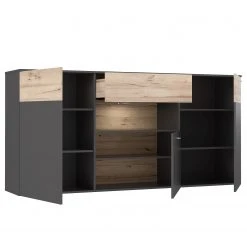 Loftscape Sideboard Corey - Inkl. Beleuchtung - Eiche Dekor / Grau 14 Loftscape Sideboard Corey - Inkl. Beleuchtung - Eiche Dekor / Grau -Wohnzimmermöbel boutique en ligne 1000282740 211109 14435000089 DETAILS P000000001000282740