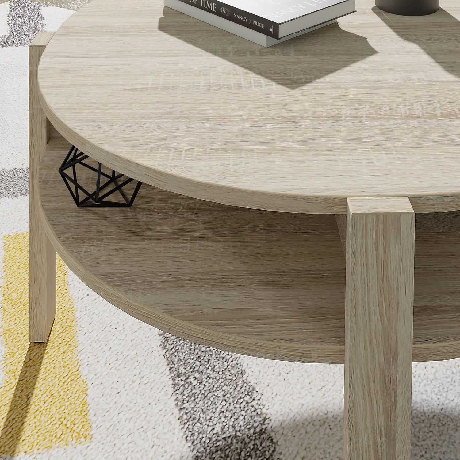 Loftscape Couchtisch Nab - Eiche Sonoma Dekor 3 Loftscape Couchtisch Nab - Eiche Sonoma Dekor – Bild 3