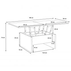 Loftscape Couchtisch Longtown - Eiche Sonoma Dekor 19 Loftscape Couchtisch Longtown - Eiche Sonoma Dekor -Wohnzimmermöbel boutique en ligne 1000282766 211124 133515000582 SKETCH DETAILS P000000001000282766 sketch