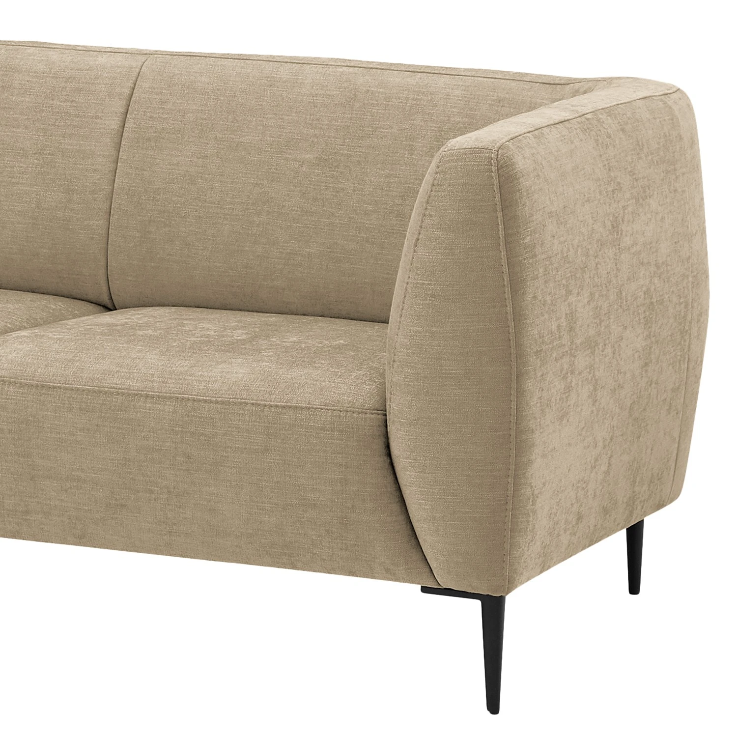 Ponsel Polstermöbel Ecksofa Colon - Flachgewebe Hada: Beige - Longchair davorstehend links 6 Ponsel Polstermöbel Ecksofa Colon - Flachgewebe Hada: Beige - Longchair davorstehend links – Bild 6