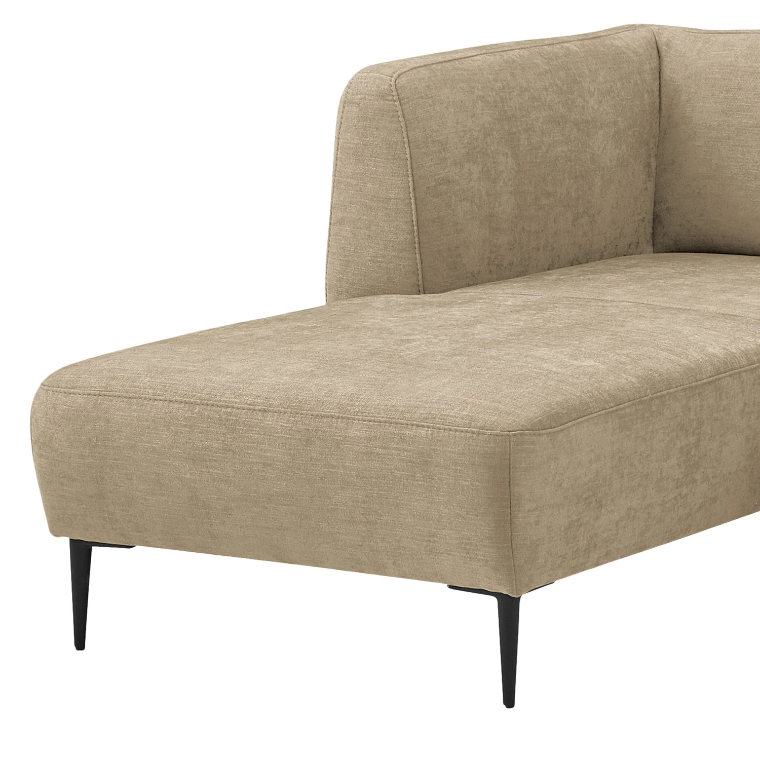 Ponsel Polstermöbel Ecksofa Colon - Flachgewebe Hada: Beige - Longchair davorstehend links 8 Ponsel Polstermöbel Ecksofa Colon - Flachgewebe Hada: Beige - Longchair davorstehend links – Bild 8