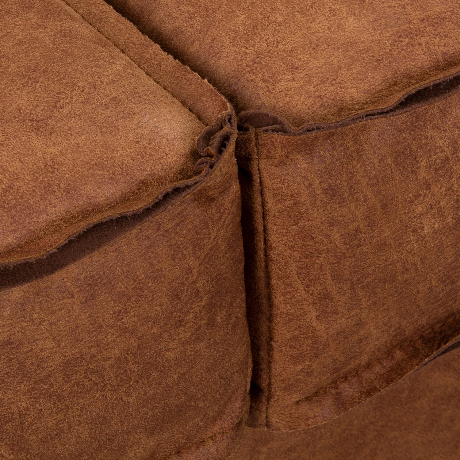 Ars manufacti Sofa Hanks (3-Sitzer) - Antiklederlook - Microfaser Yaka: Cognac 6 Ars manufacti Sofa Hanks (3-Sitzer) - Antiklederlook - Microfaser Yaka: Cognac – Bild 6