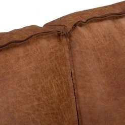 Ars manufacti Ecksofa Hanks - Antiklederlook - Microfaser Yaka: Cognac - Longchair davorstehend links -Wohnzimmermöbel boutique en ligne 1000283536 210817 15273900881 DETAILS P000000001000283536