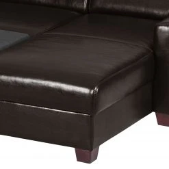 Ars manufacti Ecksofa José - Echtleder / Kunstleder - Kunstleder Babet: Schwarz - Longchair davorstehend rechts 18 Ars manufacti Ecksofa José - Echtleder / Kunstleder - Kunstleder Babet: Schwarz - Longchair davorstehend rechts -Wohnzimmermöbel boutique en ligne 1000283541 210817 15273600828 DETAILS P000000001000283541