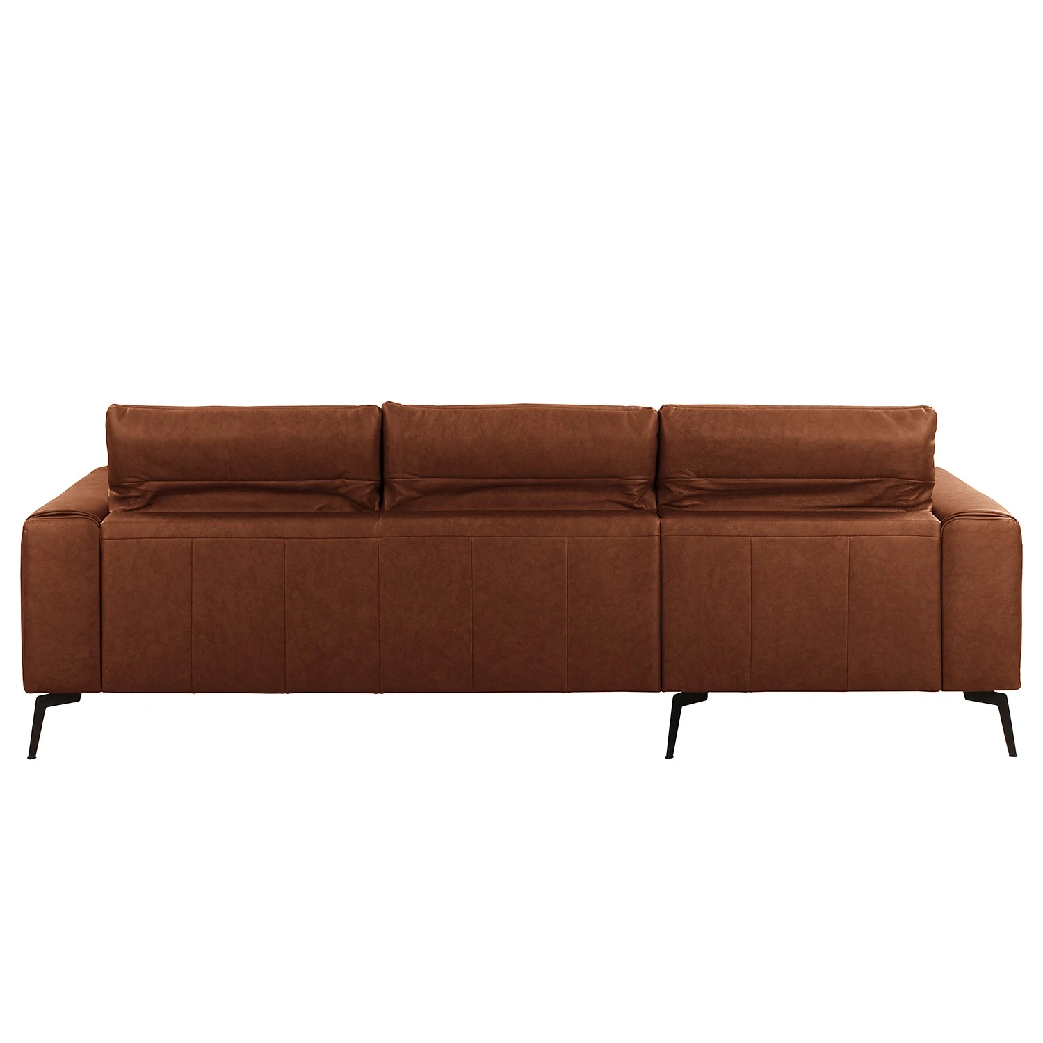 Ars manufacti Ecksofa Kalies - Echtleder - Echtleder Padme: Cognac - Longchair davorstehend links - Sitztiefenverstellung 5 Ars manufacti Ecksofa Kalies - Echtleder - Echtleder Padme: Cognac - Longchair davorstehend links - Sitztiefenverstellung – Bild 5