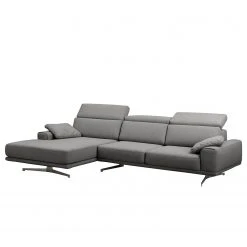 Ars manufacti Ecksofa Muna - Webstoff - Webstoff Arda: Anthrazit - Longchair davorstehend links -Wohnzimmermöbel boutique en ligne 1000283604 210902 05594200019 DETAILS P000000001000283604