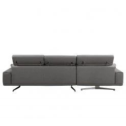 Ars manufacti Ecksofa Muna - Webstoff - Webstoff Arda: Anthrazit - Longchair davorstehend links -Wohnzimmermöbel boutique en ligne 1000283604 210902 05594300021 DETAILS P000000001000283604