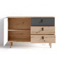 Fredriks Sideboard Bowood I - Eiche Artisan Dekor / Weiß 8 Fredriks Sideboard Bowood I - Eiche Artisan Dekor / Weiß -Wohnzimmermöbel boutique en ligne 1000283829 210805 14243400059 DETAILS P000000001000283829