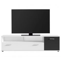 Fredriks TV-Lowboard Chippewa - Weiß / Schwarz 10 Fredriks TV-Lowboard Chippewa - Weiß / Schwarz -Wohnzimmermöbel boutique en ligne 1000283844 210805 14243800152 DETAILS P000000001000283844