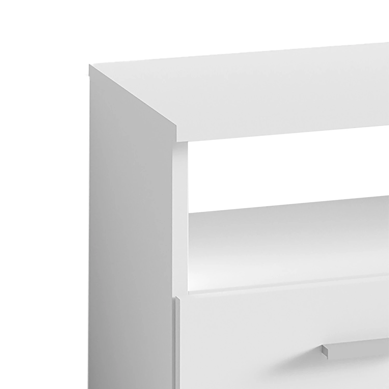 Fredriks TV-Lowboard Chippewa - Weiß / Schwarz 6 Fredriks TV-Lowboard Chippewa - Weiß / Schwarz – Bild 6