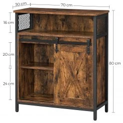 Red Living Kommode Hazlet I - Braun / Schwarz 15 Red Living Kommode Hazlet I - Braun / Schwarz -Wohnzimmermöbel boutique en ligne 1000283936 210810 15023700054 SKETCH DETAILS P000000001000283936 sketch