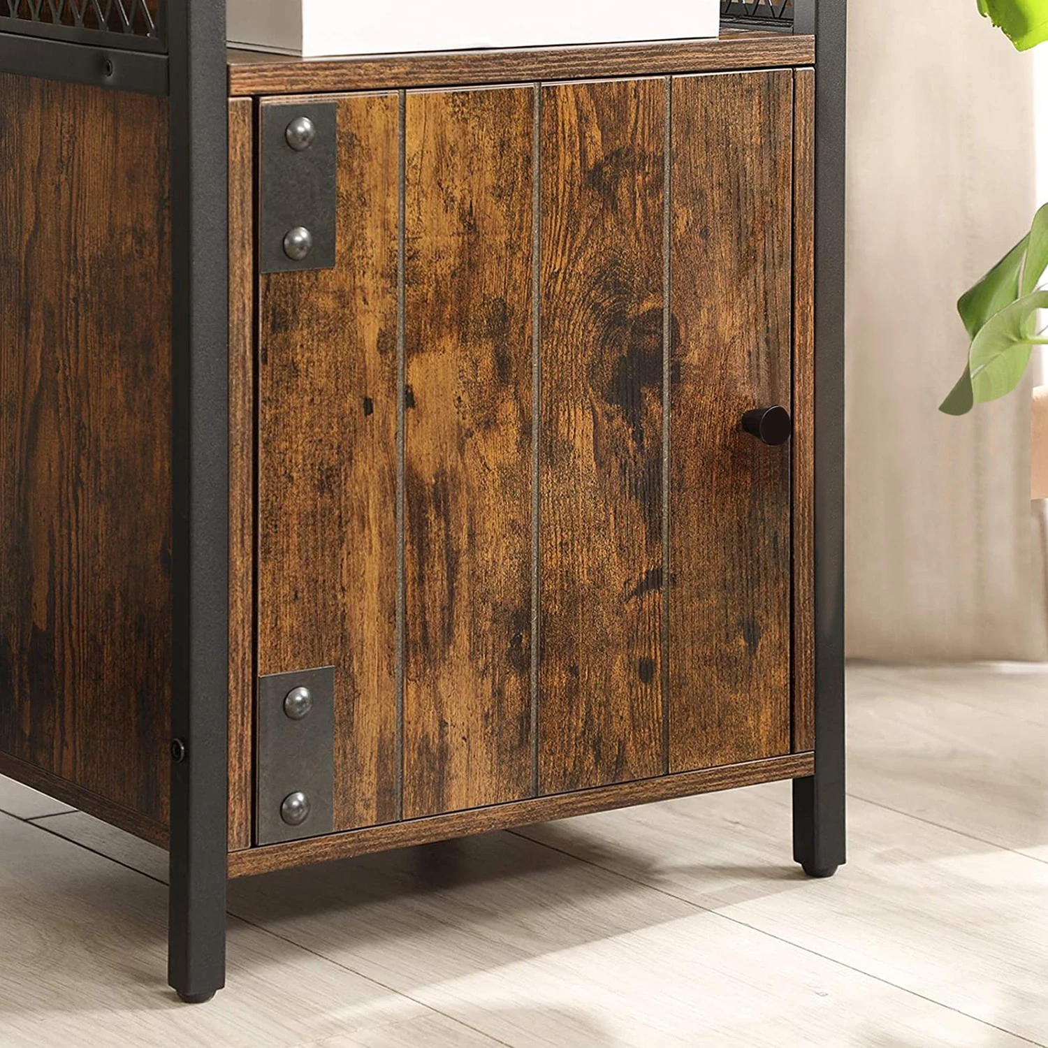 Red Living Beistelltisch Morristown - Braun / Schwarz 5 Red Living Beistelltisch Morristown - Braun / Schwarz – Bild 5