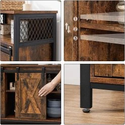 Red Living Kommode Hazlet II - Braun / Schwarz 13 Red Living Kommode Hazlet II - Braun / Schwarz -Wohnzimmermöbel boutique en ligne 1000283942 210810 15023700068 DETAILS P000000001000283942