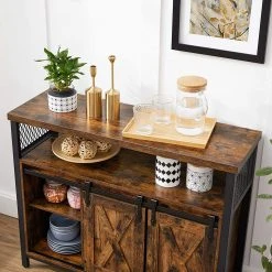 Red Living Kommode Hazlet II - Braun / Schwarz 14 Red Living Kommode Hazlet II - Braun / Schwarz -Wohnzimmermöbel boutique en ligne 1000283942 210810 15023700069 DETAILS P000000001000283942