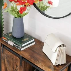 Red Living Kommode Hazlet III - Braun / Schwarz -Wohnzimmermöbel boutique en ligne 1000283948 210810 15023700097 DETAILS P000000001000283948