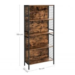 Red Living Regal Welford - Braun / Schwarz -Wohnzimmermöbel boutique en ligne 1000283952 210813 06354400119 SKETCH DETAILS P000000001000283952 sketch