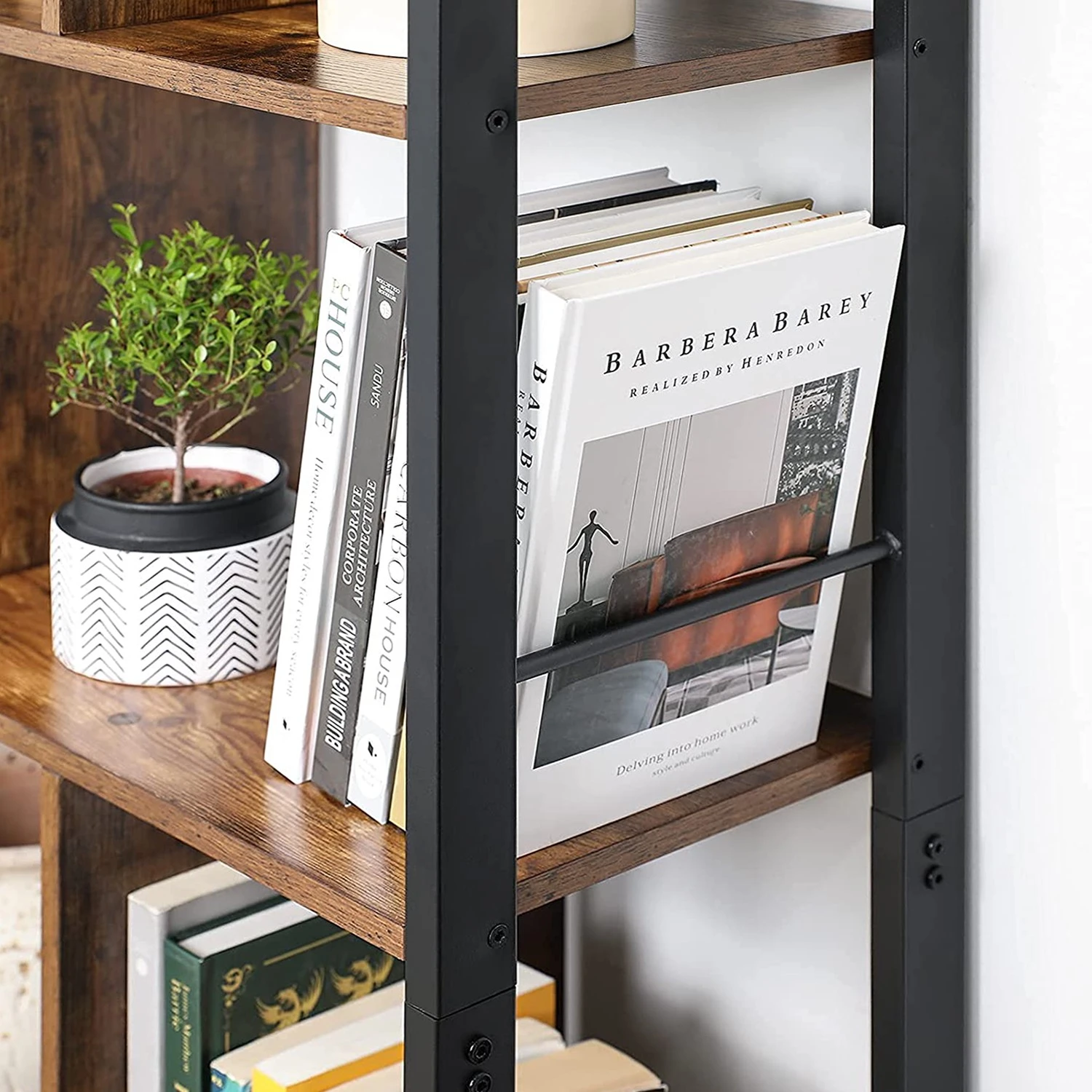 Red Living Regal Niolon II - Braun / Schwarz 5 Red Living Regal Niolon II - Braun / Schwarz – Bild 5