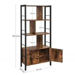 Red Living Regal Niolon II - Braun / Schwarz 15 Red Living Regal Niolon II - Braun / Schwarz -Wohnzimmermöbel boutique en ligne 1000283953 210813 06354500128 SKETCH DETAILS P000000001000283953 sketch