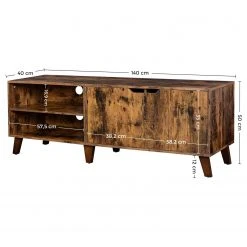 Red Living TV-Lowboard Hickling III - Braun 16 Red Living TV-Lowboard Hickling III - Braun -Wohnzimmermöbel boutique en ligne 1000283971 210810 15023800133 SKETCH DETAILS P000000001000283971 sketch