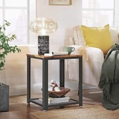 Red Living Beistelltisch Morristown II - Braun / Schwarz 10 Red Living Beistelltisch Morristown II - Braun / Schwarz -Wohnzimmermöbel boutique en ligne 1000283976 210813 06355700257 MOOD DETAILS P000000001000283976 mood