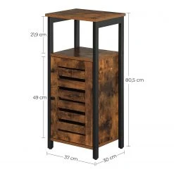 Red Living Beistelltisch Condover IV - Braun / Schwarz -Wohnzimmermöbel boutique en ligne 1000283978 210810 15023900150 SKETCH DETAILS P000000001000283978 sketch