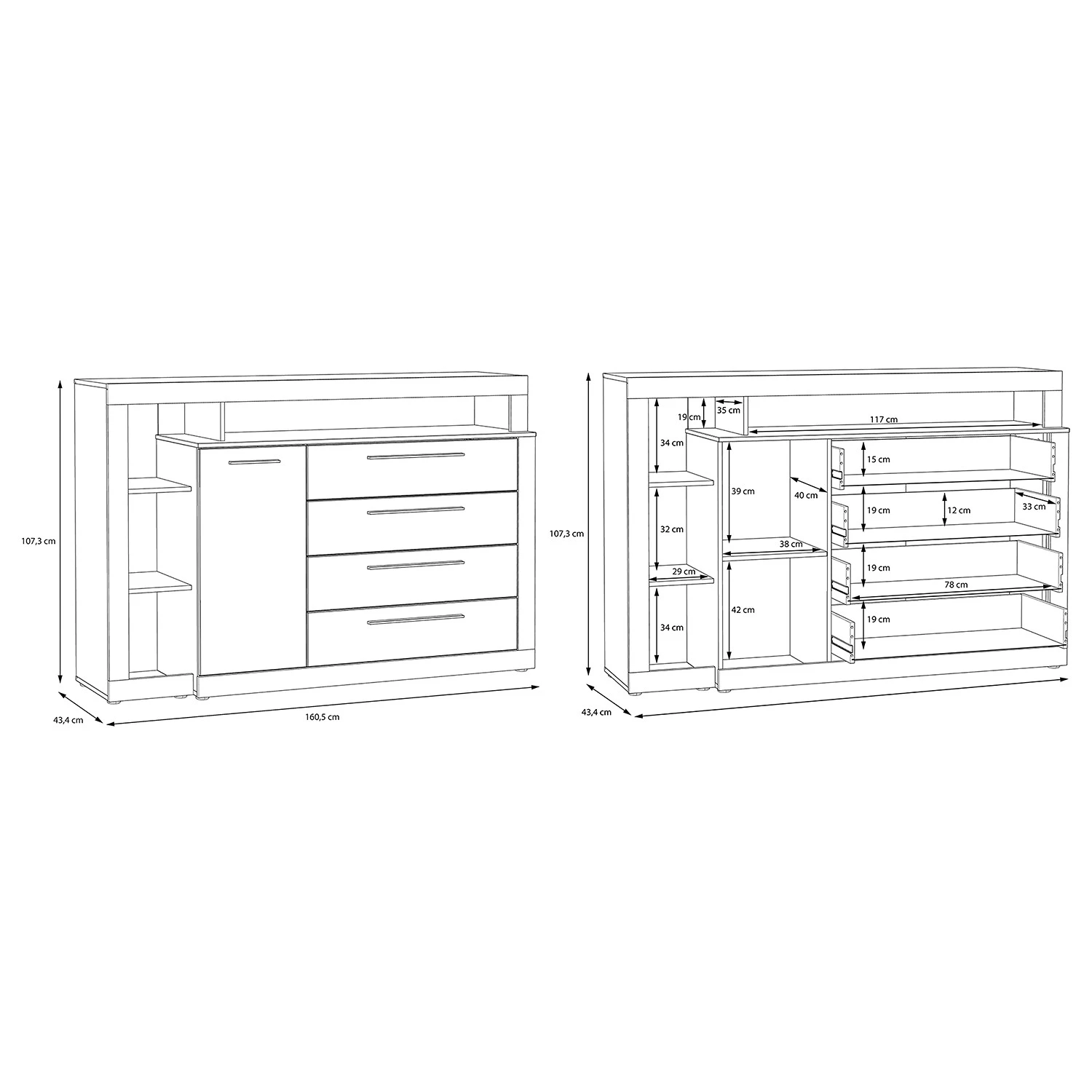 Loftscape Kommode Hagen 4 Loftscape Kommode Hagen – Bild 4