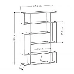 Red Living Regal Rioca - Eiche Sonoma Dekor / Anthrazit 5 Red Living Regal Rioca - Eiche Sonoma Dekor / Anthrazit -Wohnzimmermöbel boutique en ligne 1000284333 210809 06082800048 SKETCH DETAILS P000000001000284333 sketch