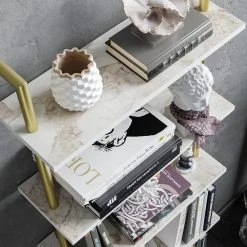 Red Living Regal Paulista - Marmor Weiß Dekor 8 Red Living Regal Paulista - Marmor Weiß Dekor -Wohnzimmermöbel boutique en ligne 1000284349 210809 06083500119 DETAILS P000000001000284349