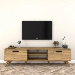 Red Living TV-Lowboard Rangun - Eiche Dekor / Schwarz 7 Red Living TV-Lowboard Rangun - Eiche Dekor / Schwarz -Wohnzimmermöbel boutique en ligne 1000284388 210809 06091300169 MOOD DETAILS P000000001000284388 mood